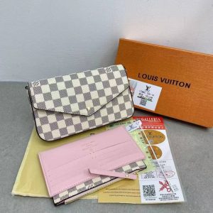 کیف دستی زنانه لویی ویتون سه تکه مدل پوشت – فول پک و سوپرکپی