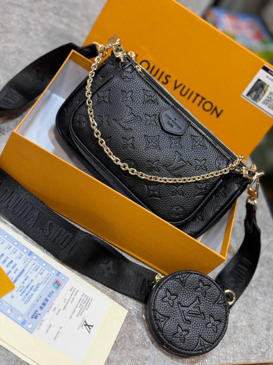 کیف مولتی سه تیکه لویی ویتون