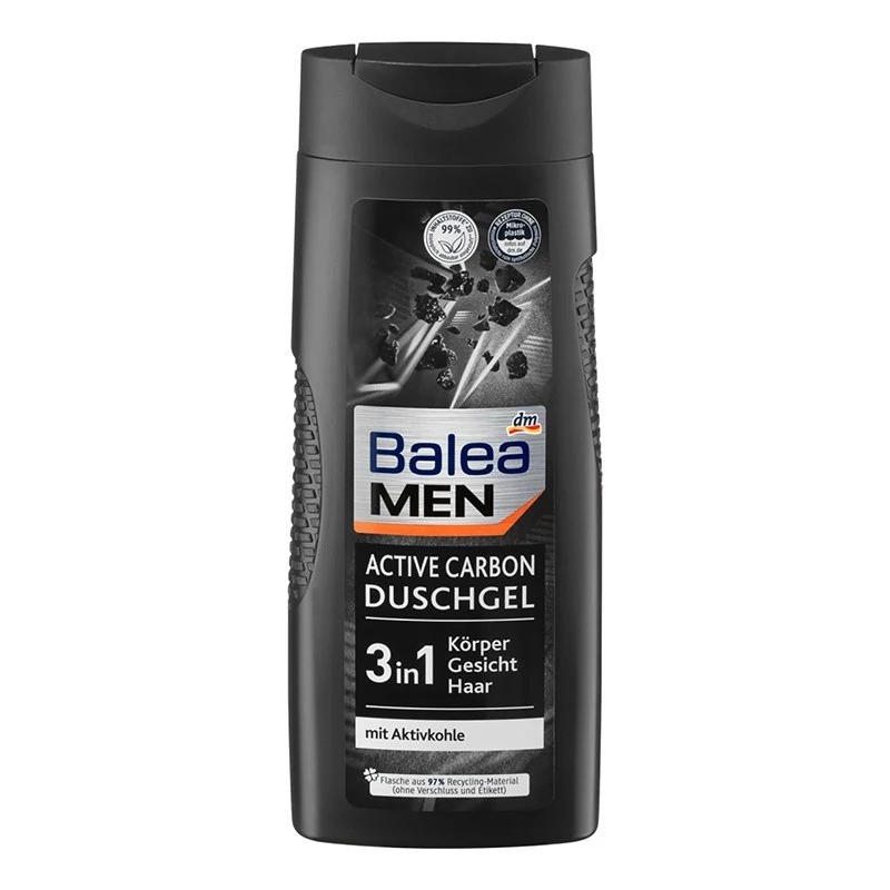 ژل شستشوی مردانه Balea Active Carbon