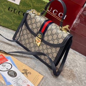 کیف زنانه گوچی بند چرمی